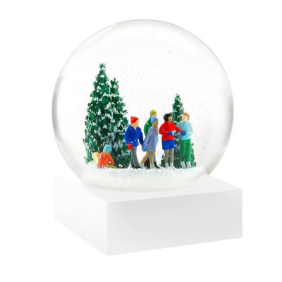 ice skaters, cool snow globes