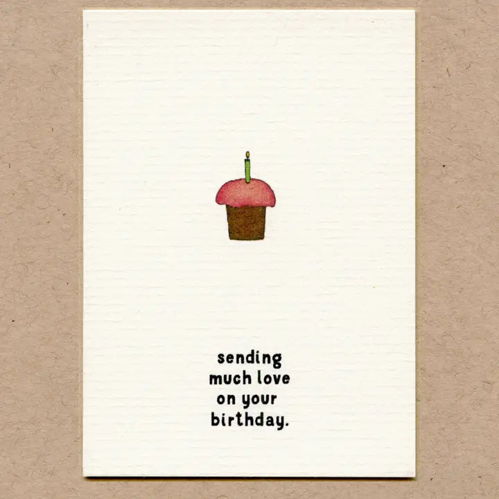 Birthday Cupcake Greeting Card