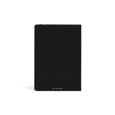 Lined Hardcover Notebook A5 - Black