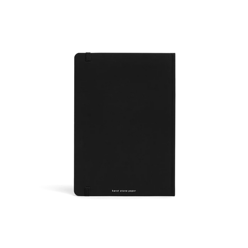Lined Hardcover Notebook A5 - Black