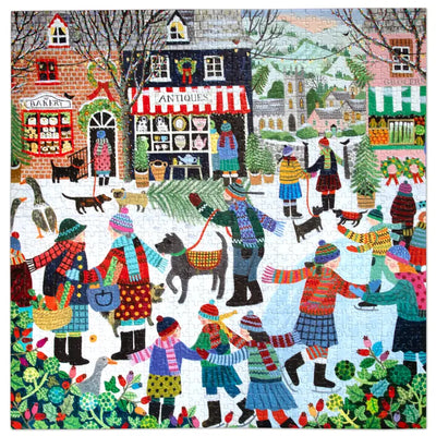 Christmas in the Square 1000 Piece Puzzle