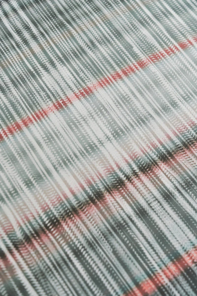 Waterfall Pleat Cotton Silk Scarf