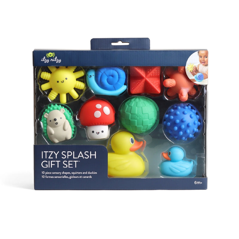 Itzy Splash Soft Bath + Water Toys