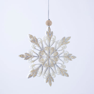 Quilling Snowflake "Frostine" Silver