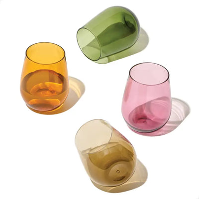 Tossware, Reserve Stemless Wine Glasses