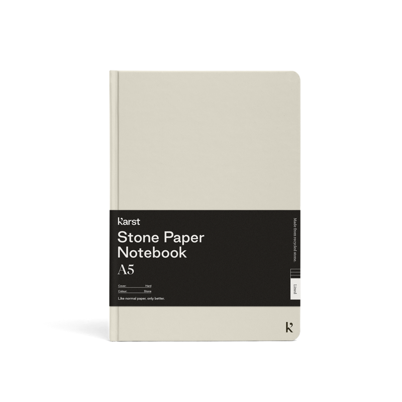 Blank Hardcover Notebook A5 - Stone