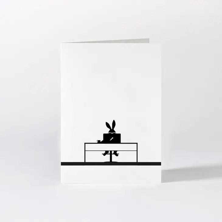 Working Rabbit Card