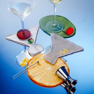Martini Cocktail Napkins, Set of 4
