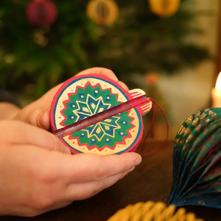 Pink Bauble Honeycomb