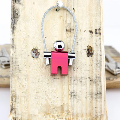 Troika Jumper, Keychain in A Red Finish