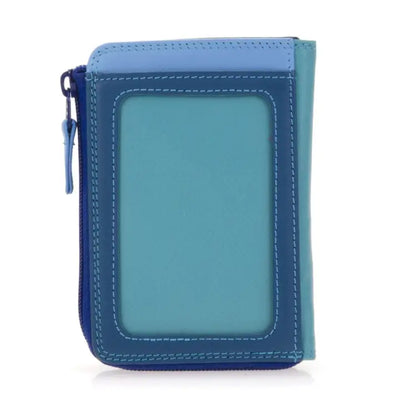 Zip Purse and ID Holder in Seascape