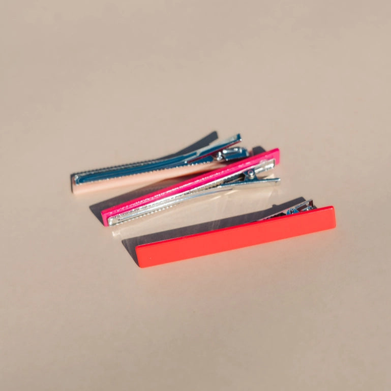 Nat + Noor, Evie Pink Tones Hair Clips