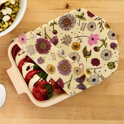Bee's Wrap, Assorted 5 Pack in Meadow Magic