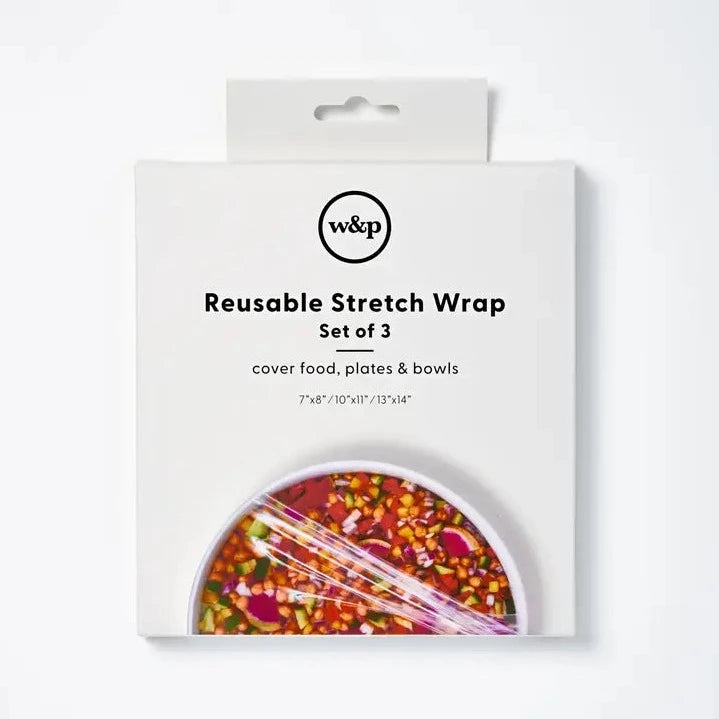 W&P Reusable Stretch Wrap, 3-set