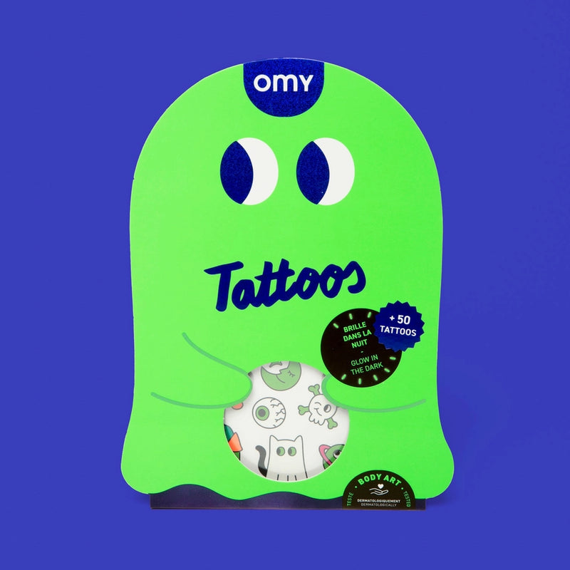 Kids Temporary Tattoos, Glow in the Dark