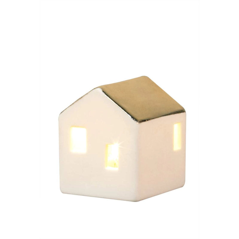 Village House, Mini with Gold Roof