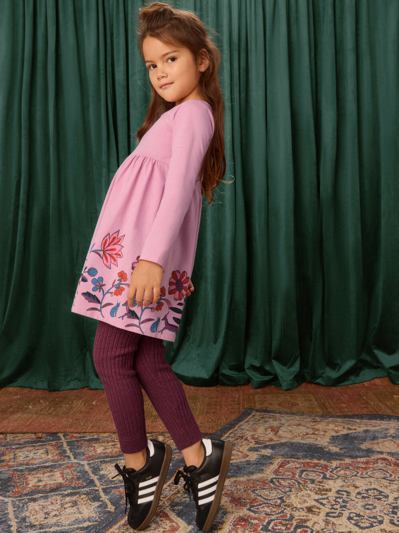 Marled Sweater Leggings in Sangria
