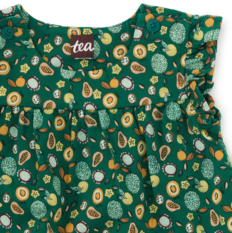 Flutter Baby Romper in Super Fruits