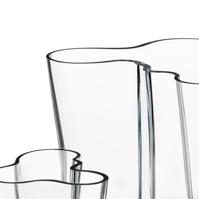 Iittala, Alvar Aalto Collection Vase Set in Clear