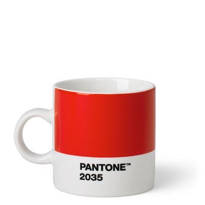 Pantone Espresso Mug: Red