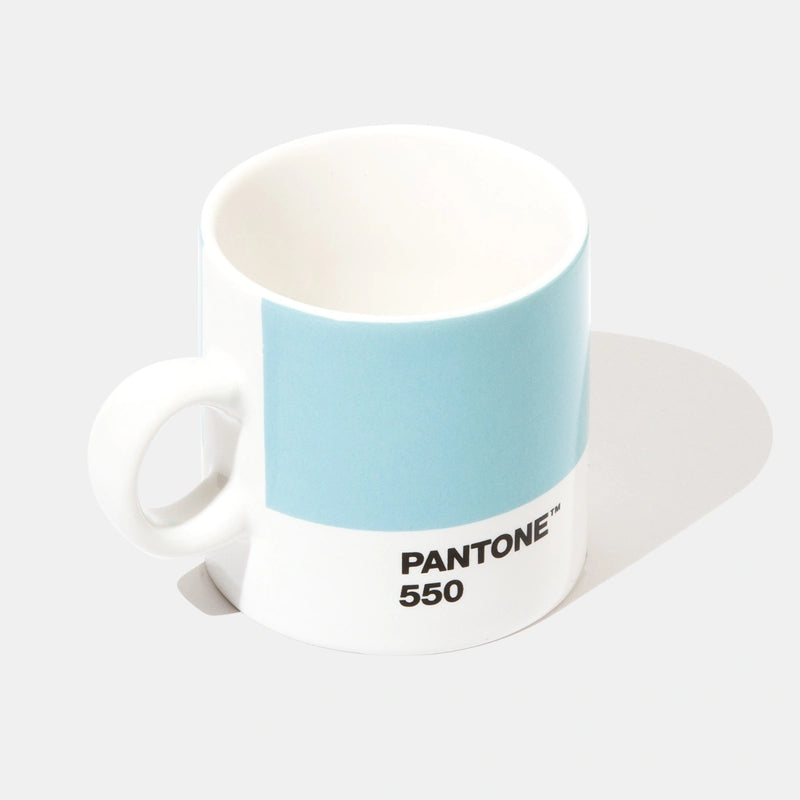 Pantone Espresso Mug: Light Blue