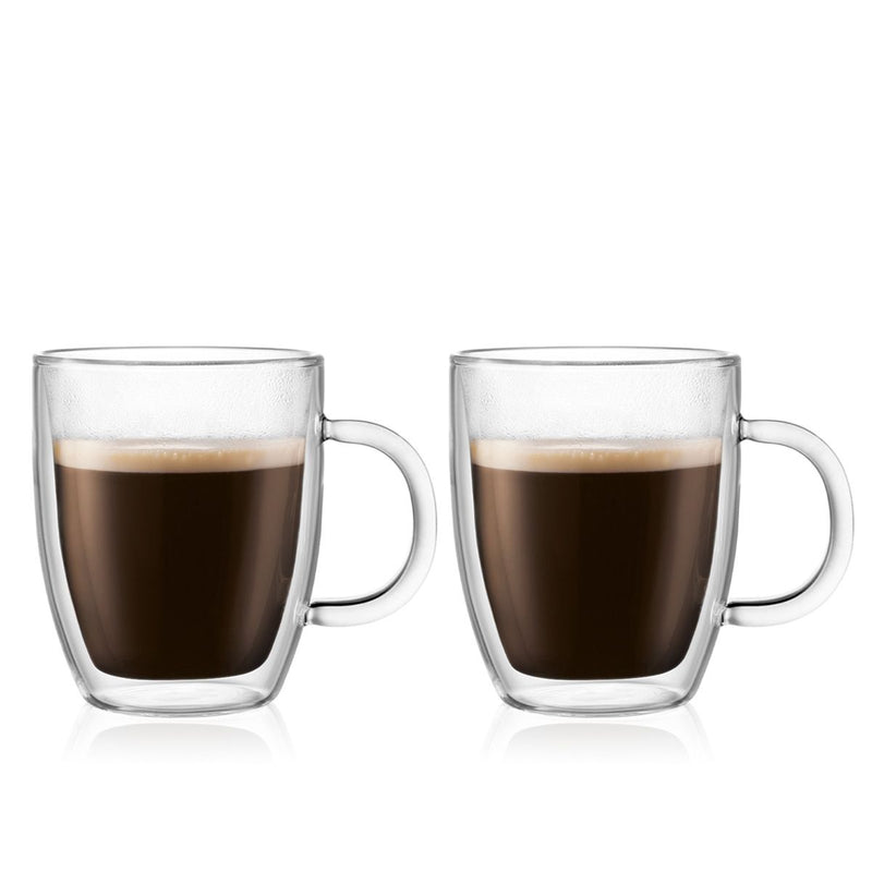 Bistro Double Wall Thermo Glasses, 10 oz