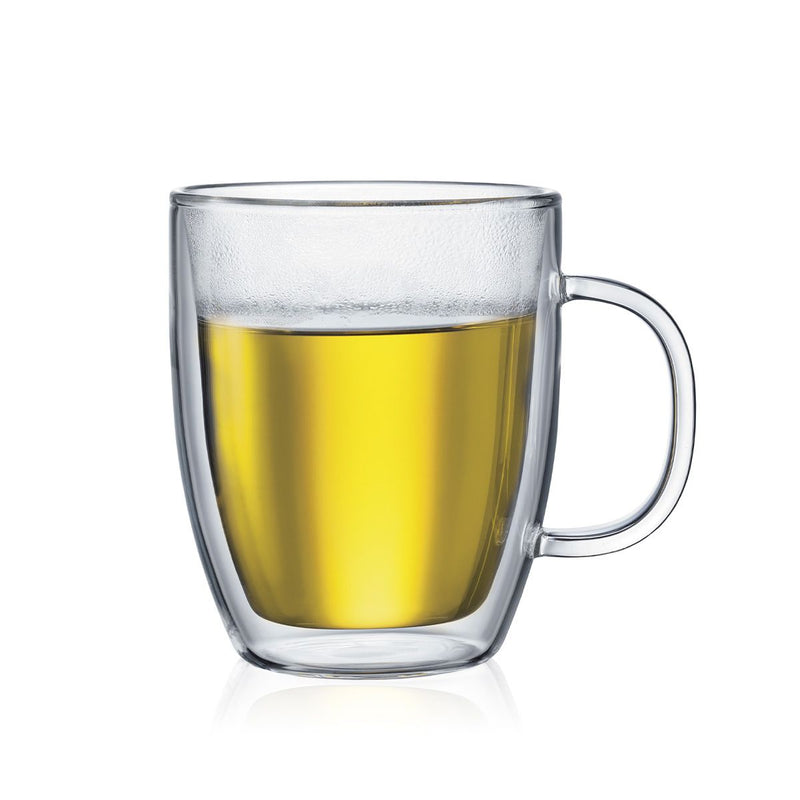 Bistro Double Wall Thermo Glasses, 15 oz