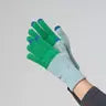 Colorblock Touchscreen Gloves in Kelly Stone Blue