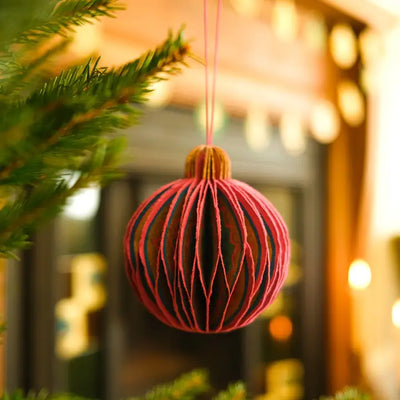 Pink Bauble Honeycomb