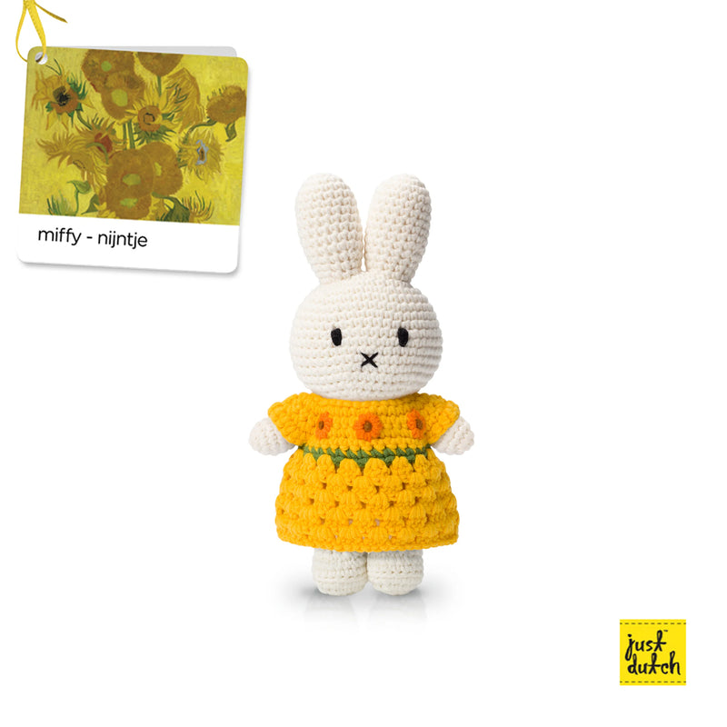Miffy in her Van Gogh-Inspired Dress