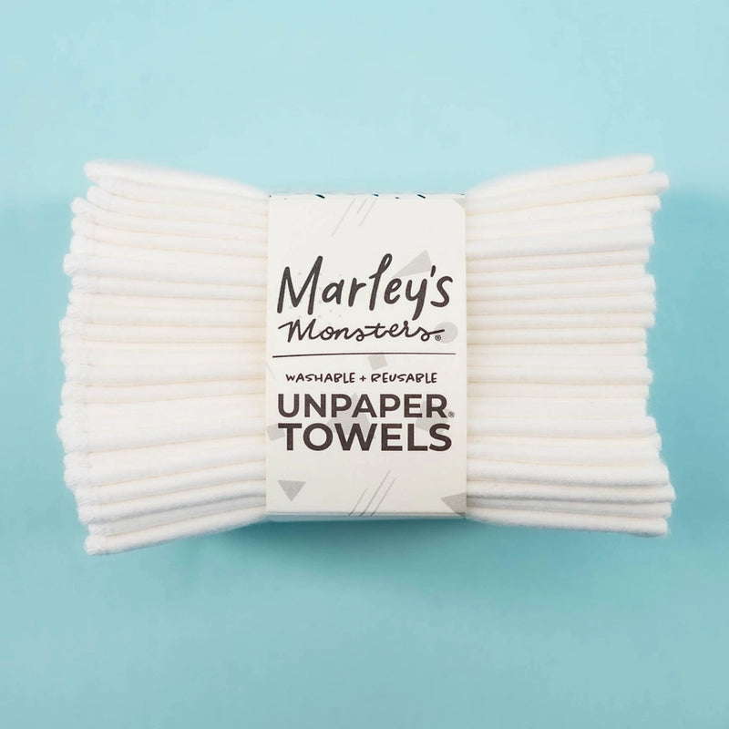 Unpaper Towel Refill Packs: White, 6-pack