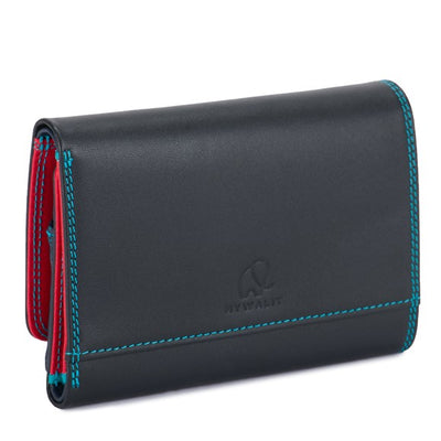 Trifold Purse Wallet, Black Pace