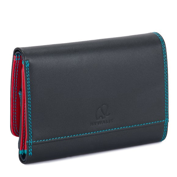 Trifold Purse Wallet, Black Pace