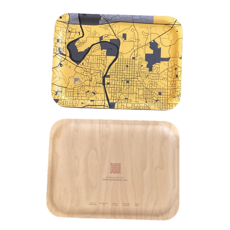 AKAR Designed: Hawkeye Map Medium Tray
