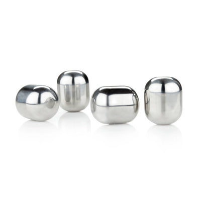 Glacier Rocks Stainless Steel Wine Globes