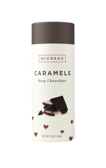 Caramels Tall Tube - Deep Chocolate
