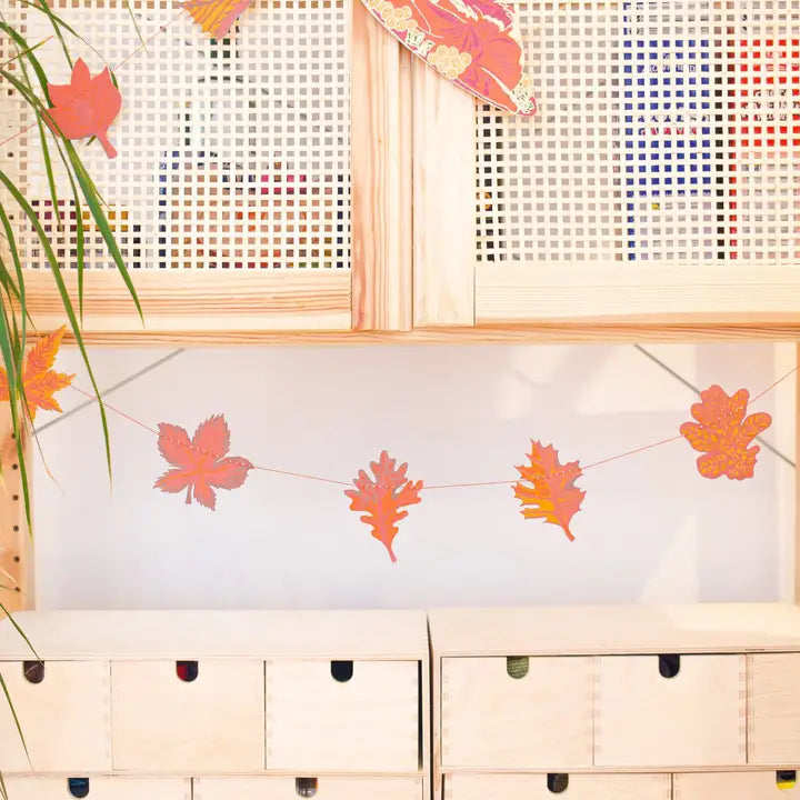 Autumn Fall Leaves Garland