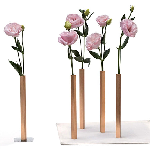 Magnetic Vase - Set of 5 Vases in Gold