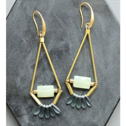 Jade and Blue Montana Earrings