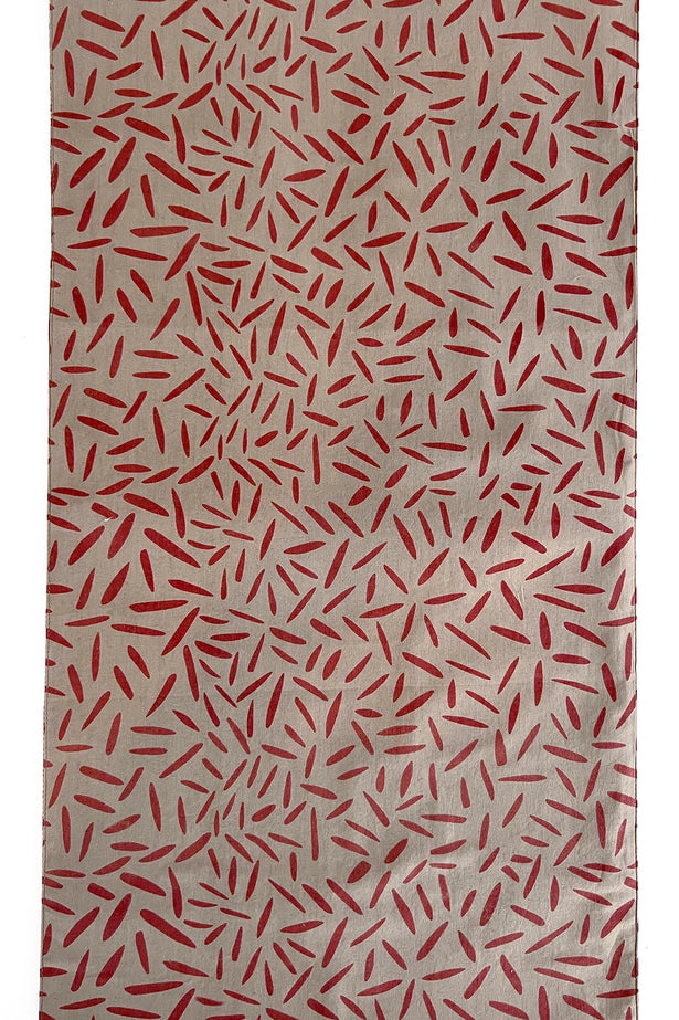 Table Runner - Greige and Brick Widgets