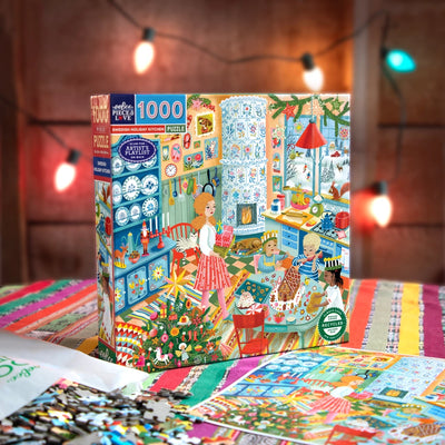 Swedish Holiday Kitchen 1000 Piece Puzzle
