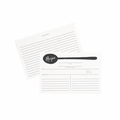 Recipe Cards