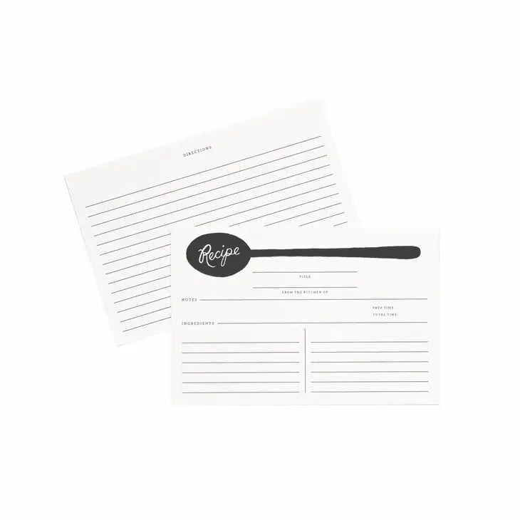 Recipe Cards