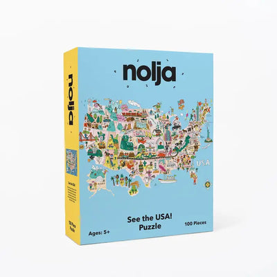 See the USA! 100 Piece Puzzle