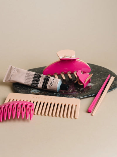 Nat + Noor, Hair Claw Clip in Dragon Fruit