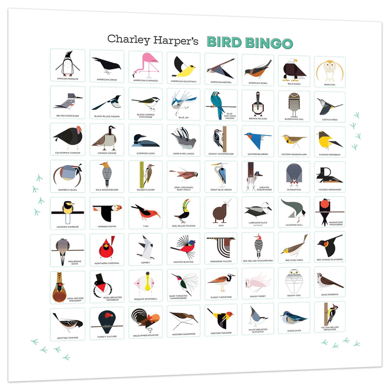Charley Harper: Bird Bingo