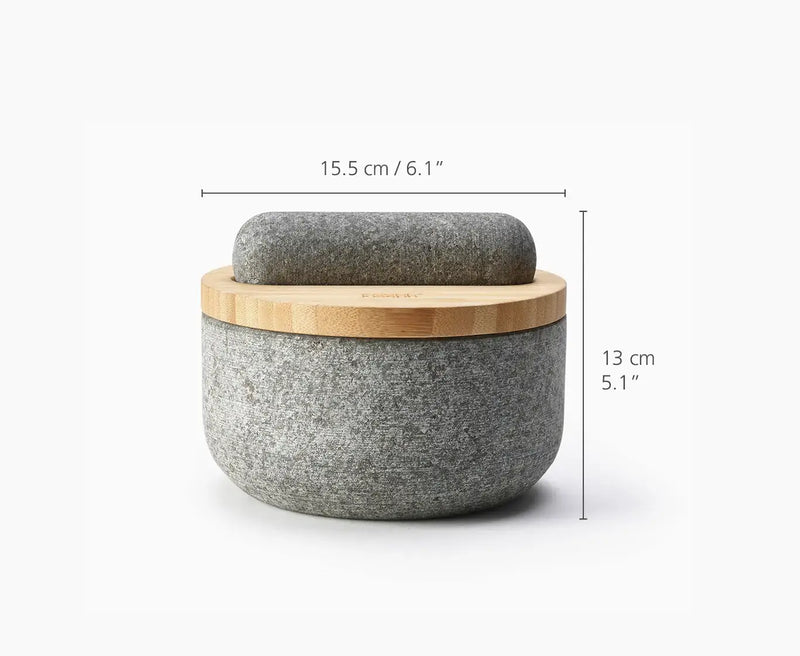Joseph Joseph, Dash Pestle & Mortar w/Bamboo Lid