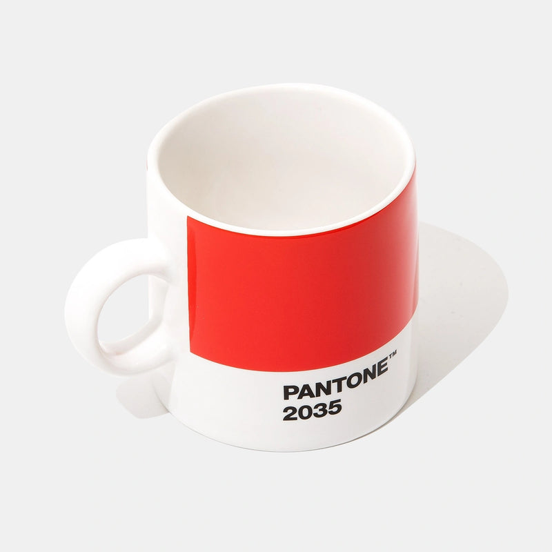 Pantone Espresso Mug: Red