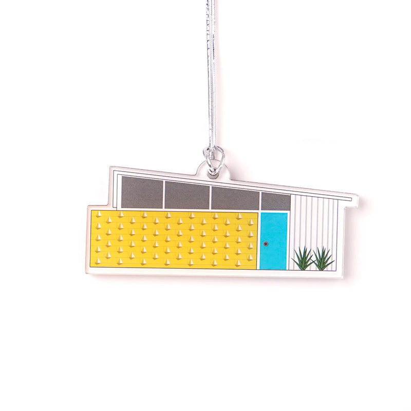 Acrylic House Ornament - Wedge Roof