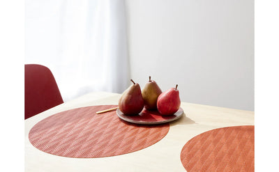 Round Placemat - Arrow in Paprika